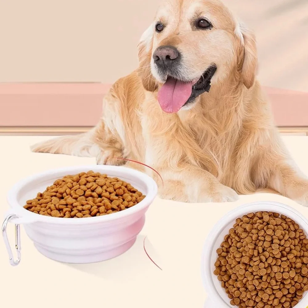 Collapsible Pet Bowl Dog/Cat Travel Bowl Portable and Foldable